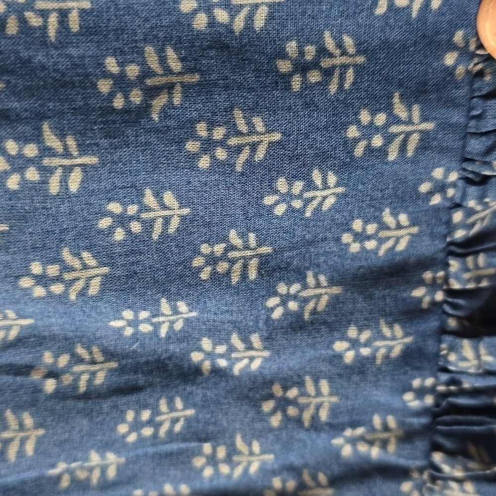 Faherty Lyla Floral Organic Cotton Cottagecore Midi Dress - Picture 8 of 10